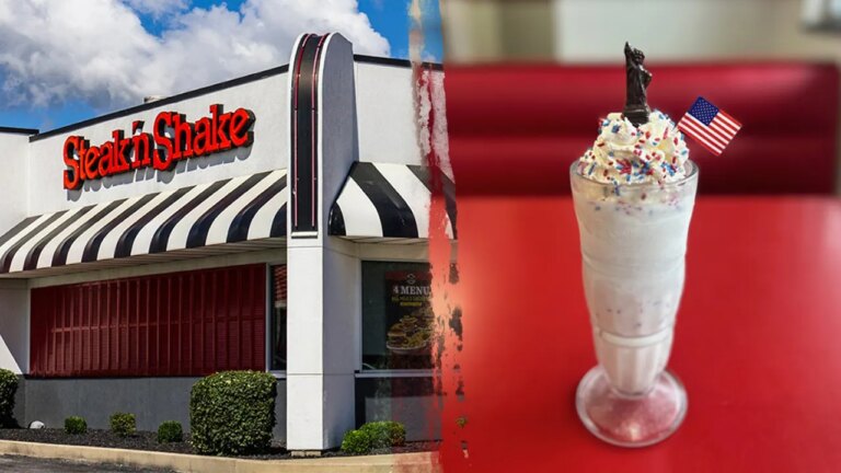 Steak 'n Shake adds dark chocolate Statue of Liberty to popular milkshake