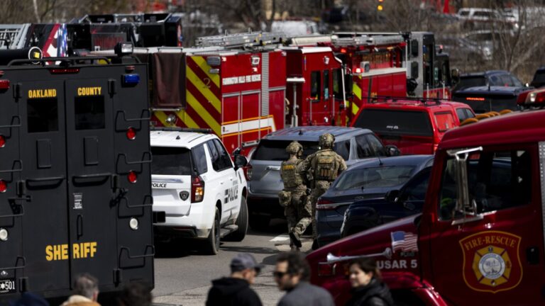 Suspect in attack at Michigan synagogue is dead, officials say : NPR