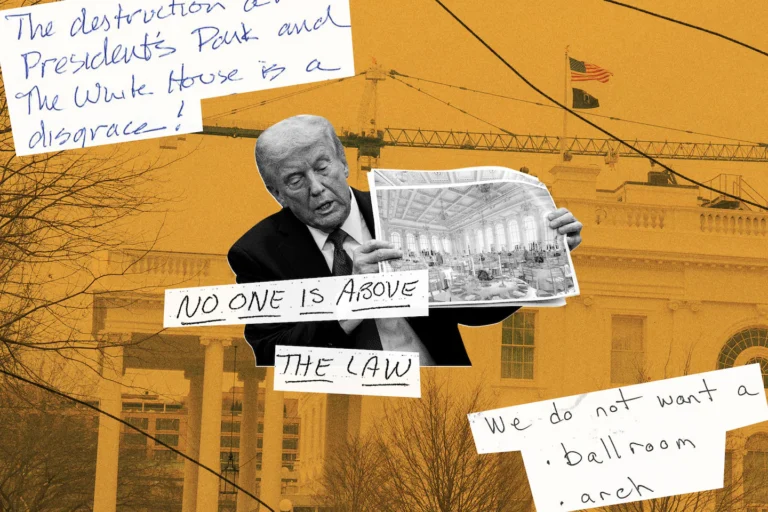 Thousands of public comments slam Trump’s ballroom: ‘I did not vote for this’