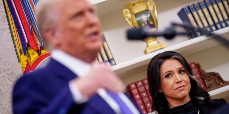 Tulsi Gabbard won't say whether she warned Trump that Iran could block the Strait of Hormuz