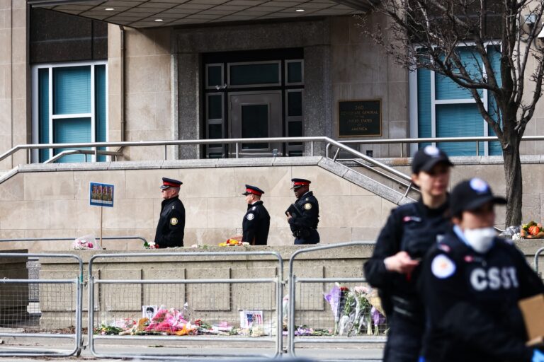 Two men fire gun toward U.S. Consulate in Toronto