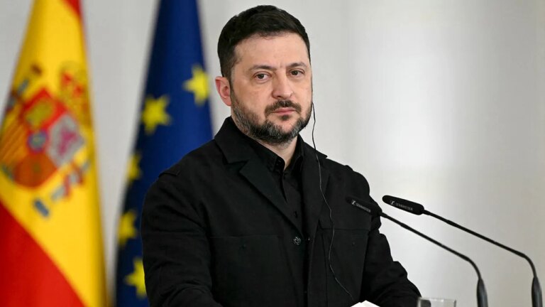 Ukraine's Zelenskyy indicates there's evidence Russia is feeding Iran intel