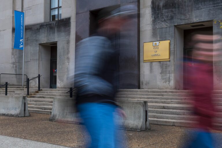 Voice of America staff allege Kari Lake violated its independence in lawsuit Voice of America staff allege Kari Lake violated its independence in lawsuit