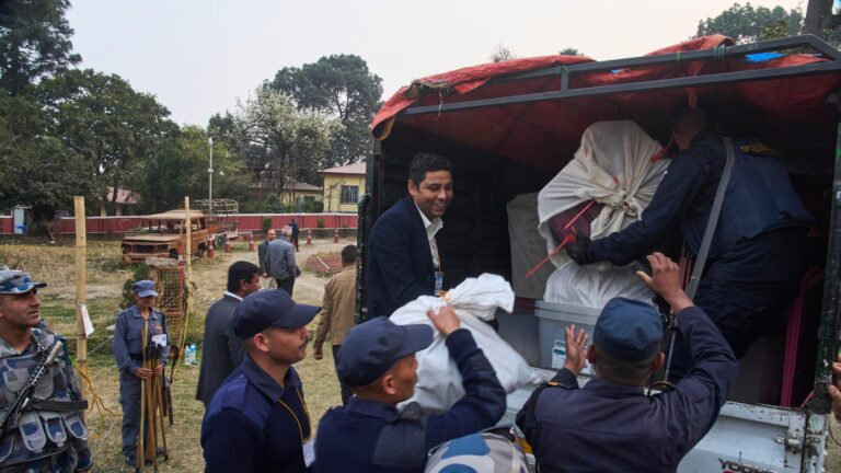 Vote counting begins in Nepal after a peaceful parliamentary election