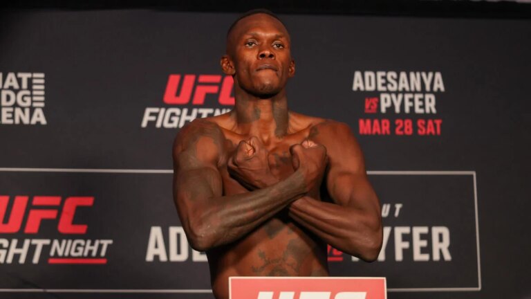Where to watch UFC Fight Night: Israel Adesanya vs. Joe Pyfer -- start time, live stream