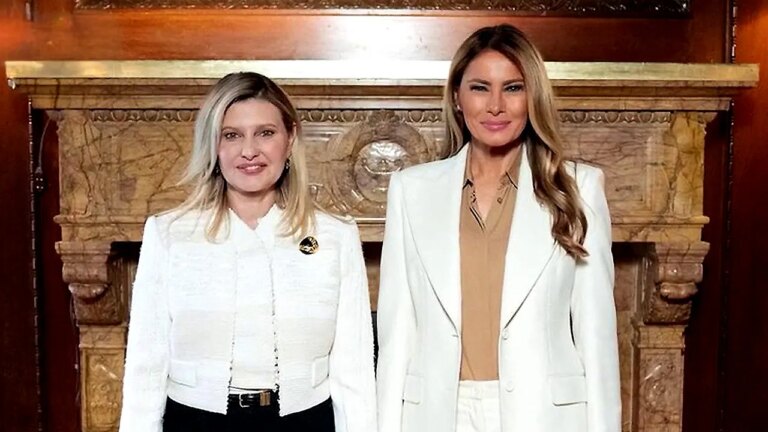 Zelenska credits Melania Trump for spotlighting Ukraine child recovery effort