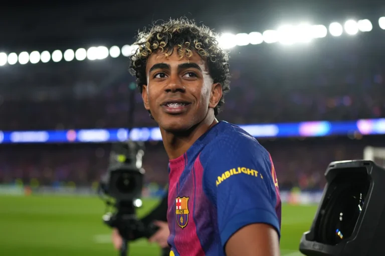 Barcelona prodigy one goal away from breaking Haaland’s Champions League record Download app from appStore