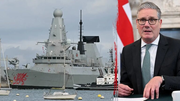 HMS Dragon docks amid Iran war as Starmer faces mounting criticism HMS Dragon docks amid Iran war as Starmer faces mounting criticism