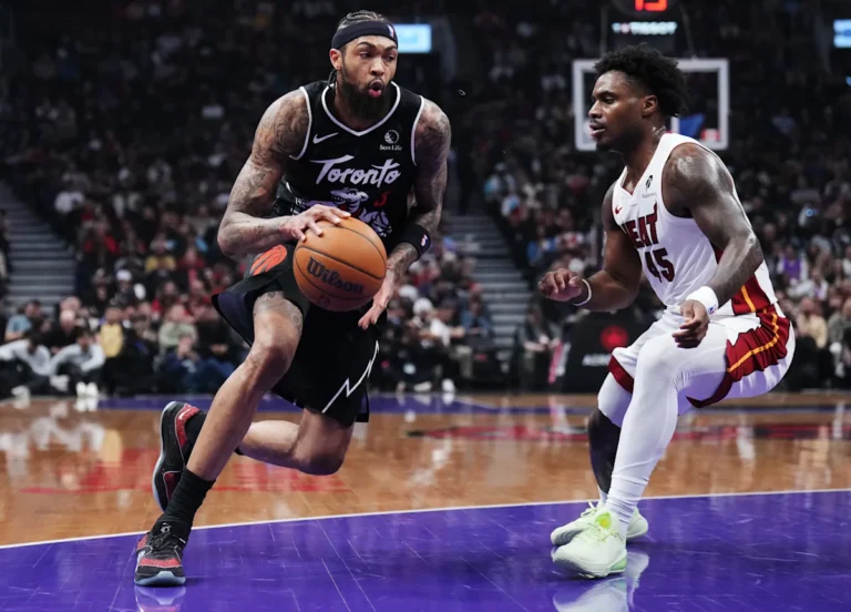 Ingram scores season-high 38, Raptors move closer to playoff berth by beating slumping Heat 128-114 Download app from appStore