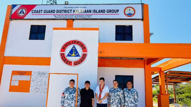 Philippines opens key coast guard base in the disputed South China Sea