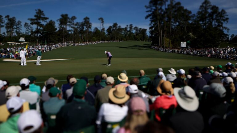 Sights and sounds from the first round of the Masters Sights and sounds from the first round of the Masters