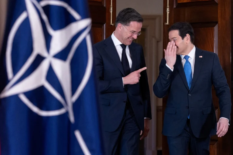 Trump floats NATO pullout as he meets Secretary General Mark Rutte Trump floats NATO pullout as he meets Secretary General Mark Rutte