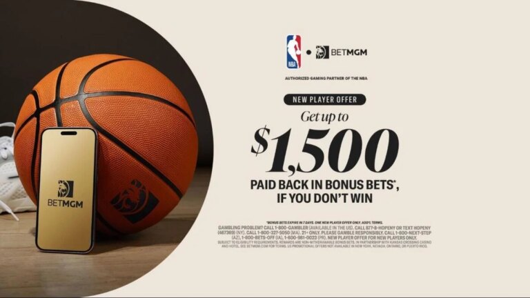 Use BetMGM bonus code CBSSPORTS to get $150 in bonus bets on Magic-Hornets, Warriors-Suns, Nationals-Giants