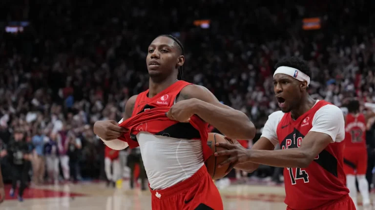 Barrett hits winning 3-pointer in OT as Raptors force Game 7, beat Cavaliers 112-100