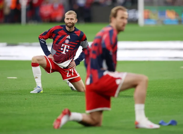 Laimer frustrated by "really strange" refereeing calls against PSG