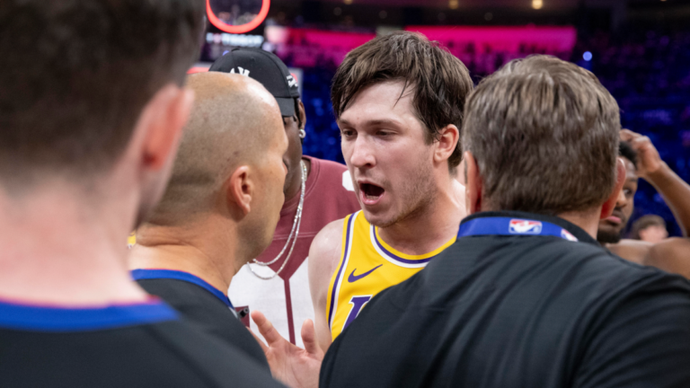 Lakers confront officials after Game 2 loss; JJ Redick, Austin Reaves call out refs